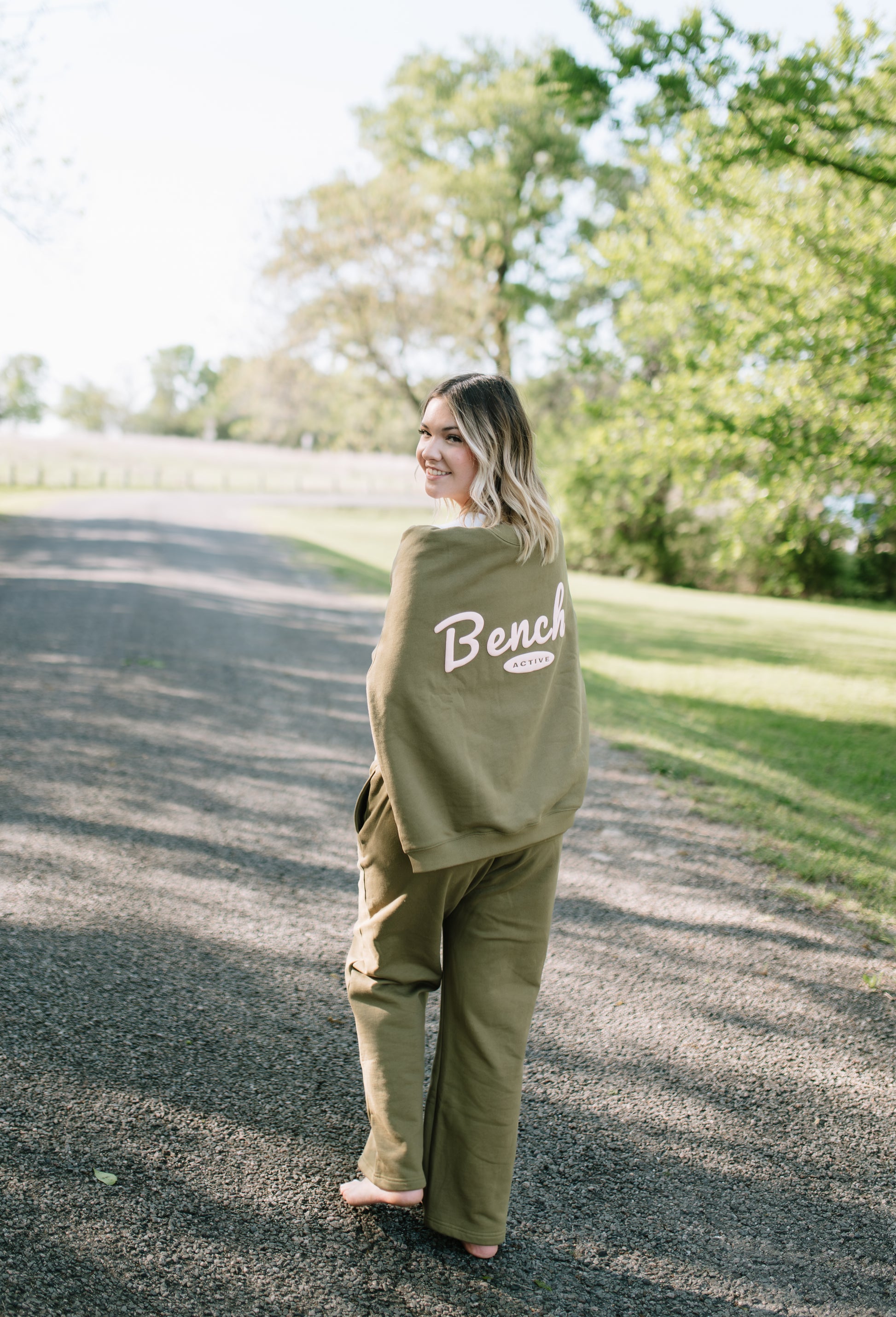 Bench Crewneck - Dusty Moss